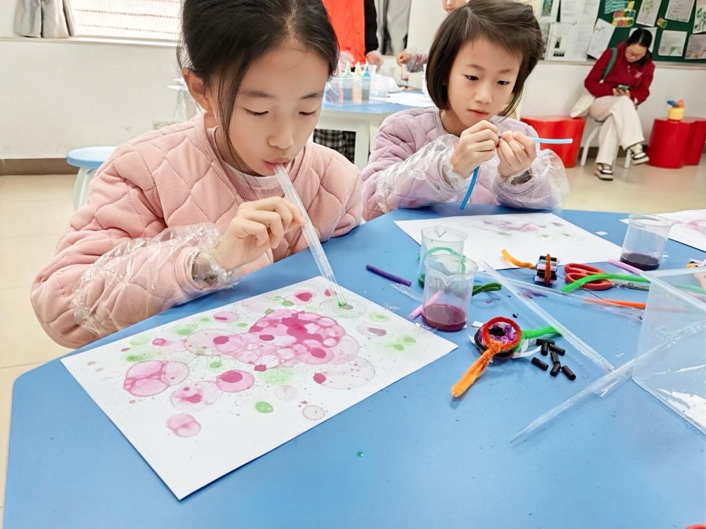 科学工作坊——泡泡艺术创作