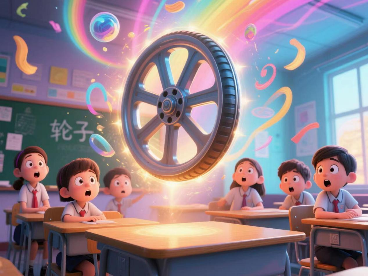 滚滚车轮有奥秘