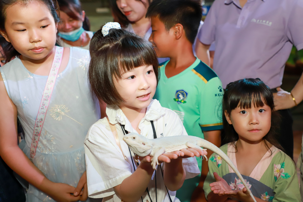 “都是宝宝呀”（动物触摸体验）